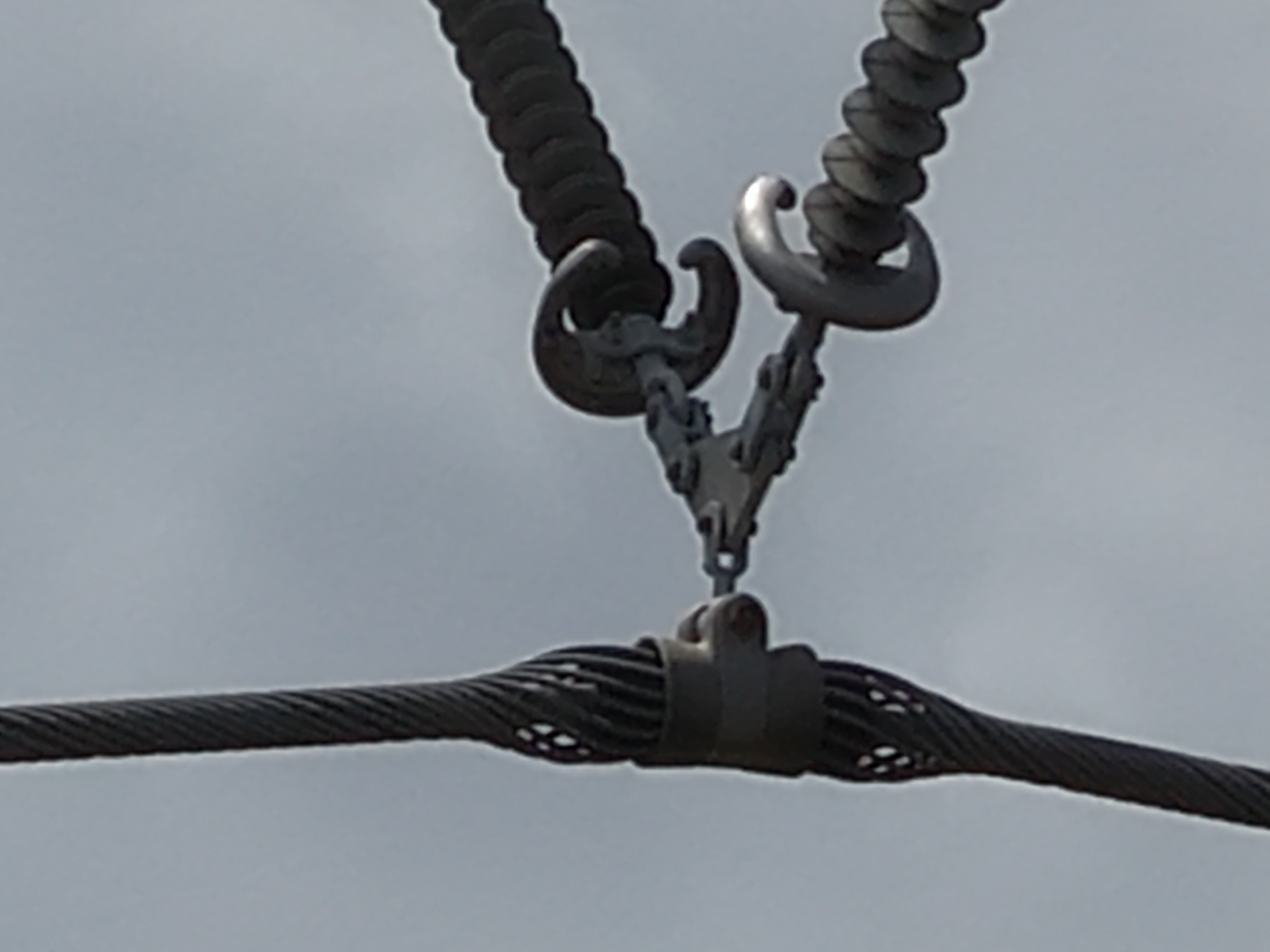 Powerline tower drone visual inspection